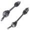 90-01 Integra; 99-00 Civic SI Cpe; 93-97 Del Sol 1.6L VTEC Outer Axle Shaft PAIR