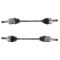 04-06 Subaru Baja Turbo; 03-08 Forester; 04-08 Impreza, Impreza Outback Fr CV Axle Shaft Pair