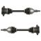 02-06 Chevy, GMC Silverado, Sierra, Escalade, Tahoe, Yukon Front CV Axle Shft PAIR