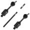 02-05 Dodge Ram 1500 Front Inner & Outer CV Axle Shaft SET