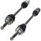 02-06 Honda CR-V Front CV Axle Shaft Assy PAIR