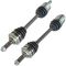 06-09 Fushion, Milan; 03-08 Mazda 6 w/FWD & 2.3L Front Outer CV Axle Shaft PAIR