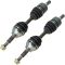 04-12 Canyon, Colorado; 06 Isuzu I-350; 07-08 I-370 Front CV Axle Shaft Pair