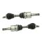 06-10 Hummer H3, 09-10 H3T Front CV Axle Pair