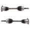 04-15 Nissan Armada, Titan; 04-10 QX56 Front CV Axle Shaft Assembly Pair