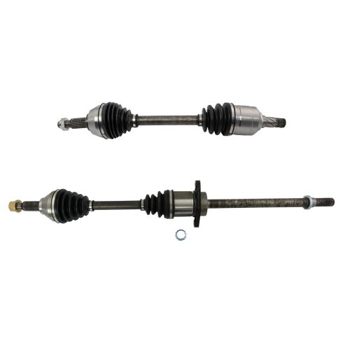 09-14 Nissan Murano FWD Front CV Axle Shaft Assembly Pair
