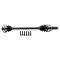 CV axle pair rear