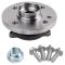 Front cv axles and wheel hubs