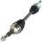 12-14 200; 07-10 Sebring; 08-14 Avenger w/4 or 6 Spd AT; 09-13 Journey w/2.4L Front CV Axle Shaft LF