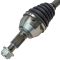 09 Aura; 09-10 G6; 09-12 Malibu w/2.4L & 6 Spd AT Front CV Axle Shaft LF