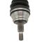 00-02 Audi TT; 98-05 Beetle; 99-14 Golf; 99-10 Jetta Multifit Front CV Axle Shaft LF