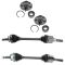 02-10 Explr; 07-10 Sprt Trc; 03-05 Aviator; 03-10 Mtner Rear CV Axle Shaft w/Hub & Brng Kit (Set6)