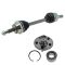 02-10 Explr; 07-10 Sprt Trc; 03-05 Aviator; 03-10 Mtner Rear CV Axle Shaft w/Hub & Brng Kit LR (Set3