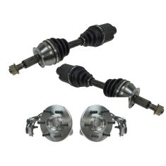 01-04 Dodge Dakota; 01-03 Durango (4WAL) Front CV Axle Shaft & Hub Assembly Kit