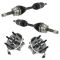 05-17 Frontier; 05-12 Pathfinder; 05-15 Xterra; 09-12 Equator Front CV Axle Shaf