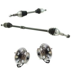 08-10 Town & Country, Grand Caravan 3.8L Front CV Axle Shaft & Hub Assembly Kit