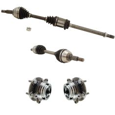 09-14 Nissan Maxima Front Outer CV Axle Shaft & Hub Assembly Kit (4pc)