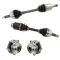 09-14 Nissan Murano w/AWD Front CV Axle Shaft & Hub Assembly Kit (4pc)