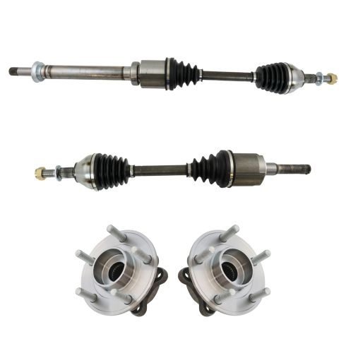 13-17 Ford Fusion; 14-16 MKZ 2.0L FWD AT Front CV Axle Shaft Assembly & Hub Kit