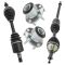 04-11 S40; 05-11 V50; 06-13 C70; 08-13 C30 FWD w/AT  Front CV Axle & Hub Kit 6pc