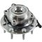 Front Knuckle Hub and Axle Kit 6pc