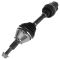 Front Knuckle Hub and Axle Kit 6pc