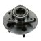Front Knuckle Hub and Axle Kit 6pc