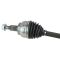 Front Knuckle Hub and Axle Kit 6pc