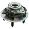 Front Knuckle Hub and Axle Kit 7pc