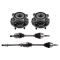 Wheel Hub Bearing & Axle Kit