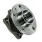 CV axle pair rear, wheel hubs