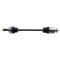 CV axle pair rear, wheel hubs