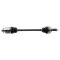 CV axle pair rear, wheel hubs