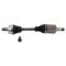 Front Cv axles & wheel hubs