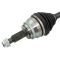 Front CV Axle & Wheel Hub Kit 4pc