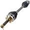 Front CV Axle & Wheel Hub Kit 4pc