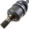Front CV Axle & Wheel Hub Kit 4pc