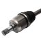 Front CV Axle & Wheel Hub Kit 4pc