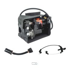 01-14 GM Full Size SUV; 03-06 Avalanche Complete Air Ride Susp Compressor Assy (w/Dryer, Case) (DM))