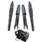 00-06 Chevy GMC Cadillac FS SUV Front Rear Air Shock and Compressor Kit 5pc