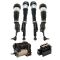 07-13 MB C216 CL-Class, W221 S-Class (w/o ABC) AWD Air Ride Suspension Kit (6pc)