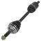 90 Honda Accord w/MT; 91-93 Accord w/MT (exc ABS) Front Outer CV Axle Shaft LF