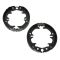 Brake Pad & Rotor Kit CERAMIC with Parking Brake Shoes & Hardware