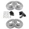 00-06 Nissan Sentra Front Rotor / Pads & Rear Drum / Shoe Kit