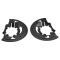 99-04 Ford F250SD-F550SD; 00-05 Excursion 4WD Brake Dust Shield Pair