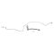 Front & Rear Replacement Brake Hose Set