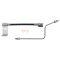 Front & Rear Replacement Brake Hose Set