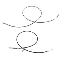 99-07 Silverado, Sierra 1500, 2500 (w/2 Whl Stg) Rear Parking Brake Cable Assembly PAIR (DM)