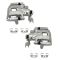 Brake Caliper Pair