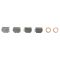 Front & Rear Replacement Caliper Set